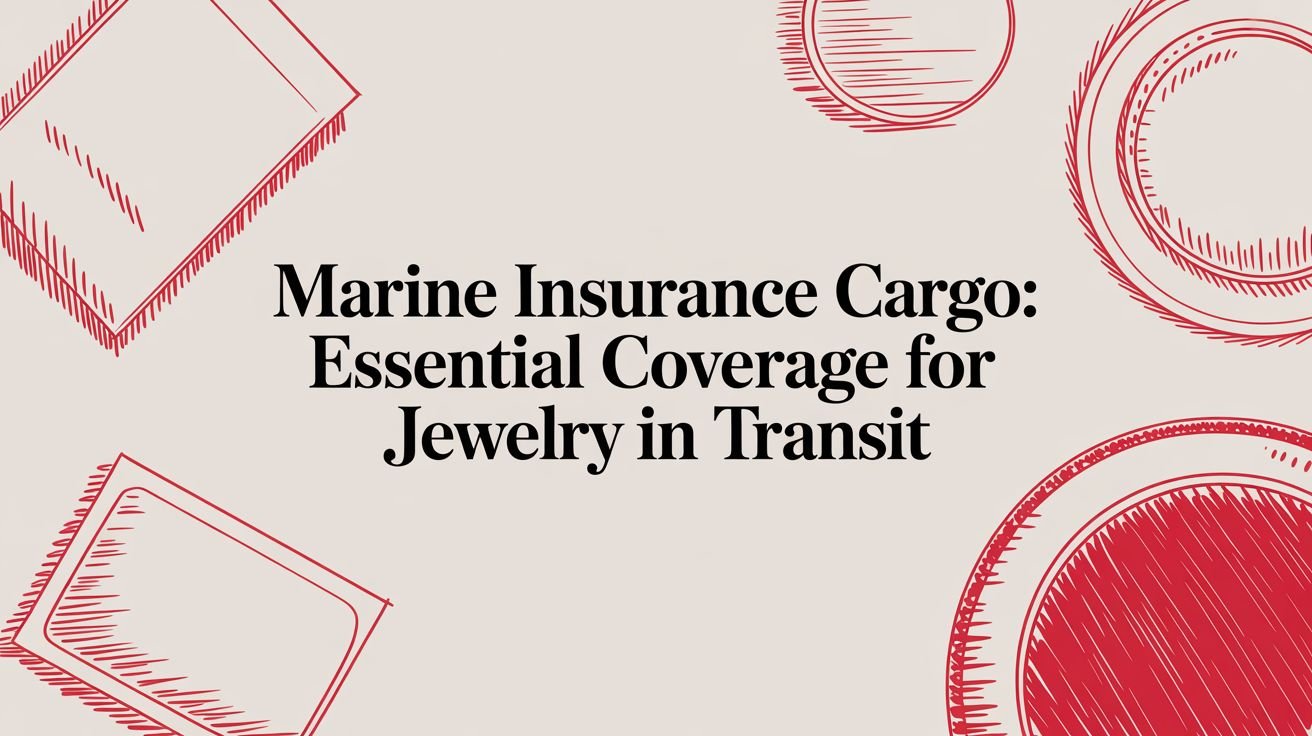 Marine Insurance Cargo: Essential Coverage for Jewelry in Transit